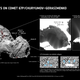 Ilustración para el artículo titulado Rosetta explica el origen de los enormes agujeros sobre el cometa 67/P